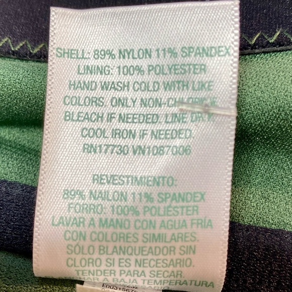 Twist bandeau bikini top deep green - Picture 10 of 10